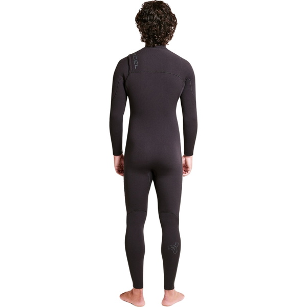 2026 Xcel Da Uomo Comp + 4/3mm Chest Zip Muta MN43CPC4 - Black